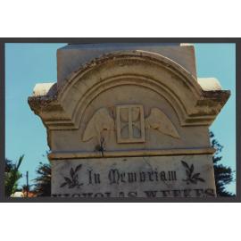 Winged hourglass "Time Passing"