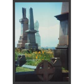 Various pedestal monuments