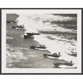 North Bondi S.L.S.C. , Surf boats compete at freshwater including " Bondi Weekly" boat of North Bondi S.L.S.C.