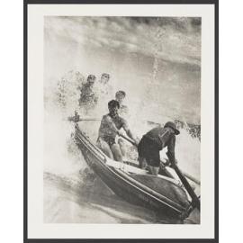 North Bondi S.L.S.C. , Surf boats with crew.