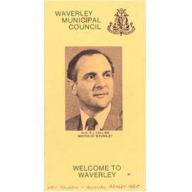 Annual report, 1985.   "Waverley Municipal Council. Welcome to Waverley" ; 2. Waverley Municipal Review. Number 6, April, 1985.