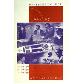 Annual report, 1996-1997.  "Annual report, 1996-1997 / Waverley Council". 