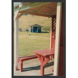 Bronte Park, Picnic Shelters, Below the northern terrace of Bronte Park