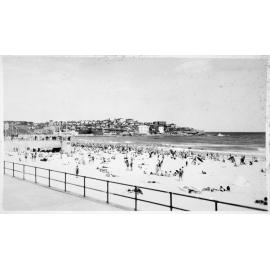 Bathers on Beach