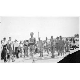 Parade of Floats Along Marine Drive