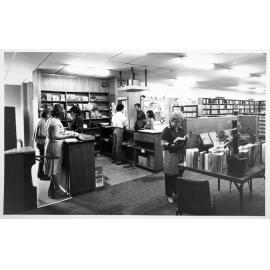 Waverley Library - Interior Branch Library,  Adult Circulation Desk