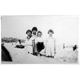 Bathers on Bronte Beach