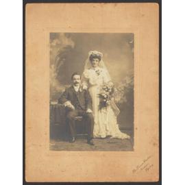 Alfred Green - wedding photo c. 1900