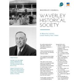 Waverley Historical Society