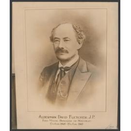 Alderman, David Fletcher, First Mayor, Borough of Waverley 17th February 1868, 15th February 1869.