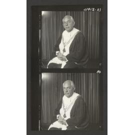 Alderman Ray Farrelly. Mayor of Waverley 1969 - 1971