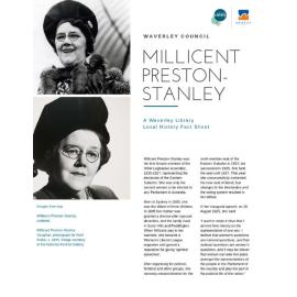 Millicent Preston-Stanley (1883-1955)