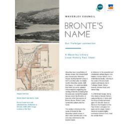 Bronte's name: our Trafalgar connection