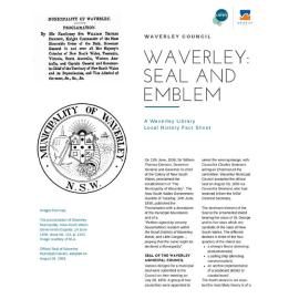 Waverley: seal and emblem