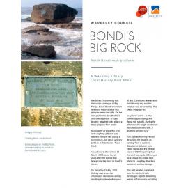 Bondi's Big Rock: North Bondi rock platform