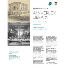 Waverley Library: a brief history
