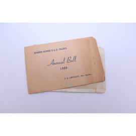 Postcard in Annual Ball