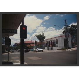 Charing Cross, Post Office, Corner Bronte and Carrington Roads traffic in Bronte Road, November 1995