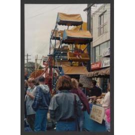 Charing Cross Village Fair, Children's Rides at fair, 31st October 1993