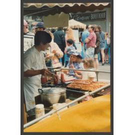 Charing Cross Village Fair, Food stall, Bronte Road, 31st October 1993