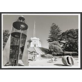 Rocket and Waverley park, childrens playground and radio tower