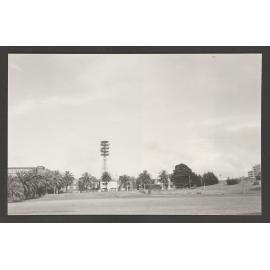 Waverley park looking toward the OTC telecommunications tower in Birrell Street.