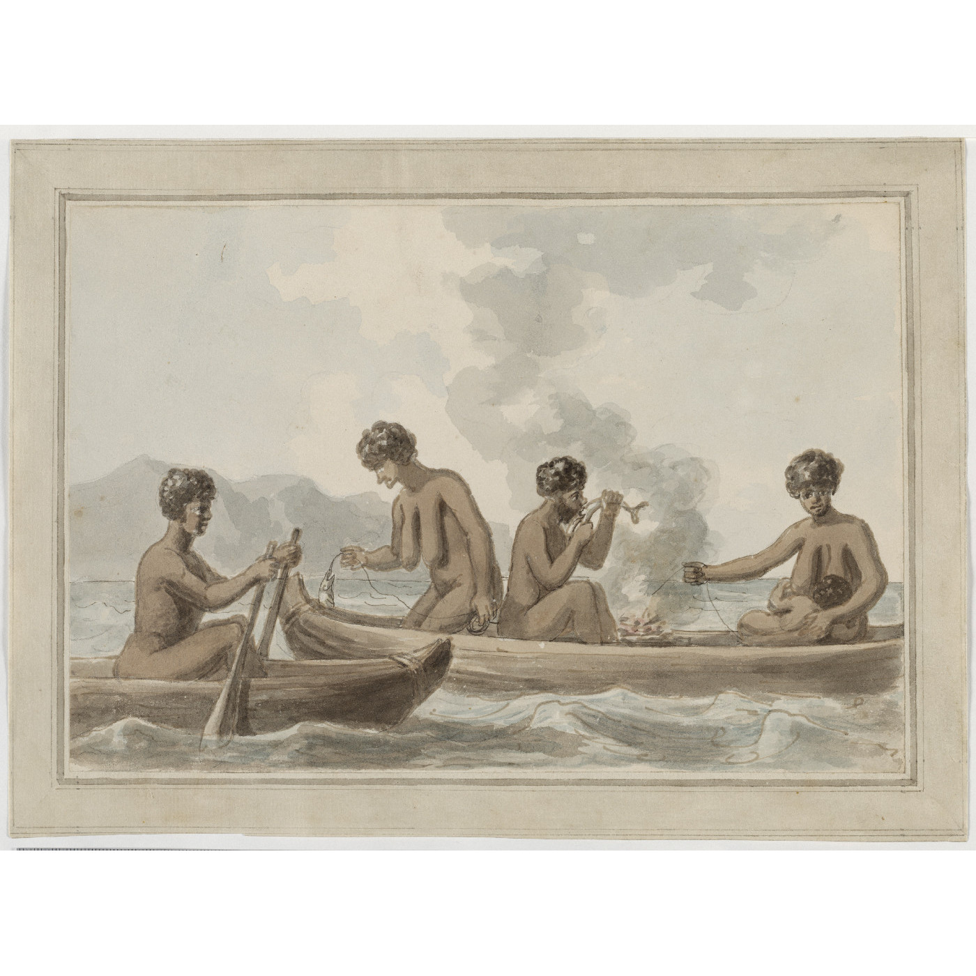 Fishing by Indigenous Women