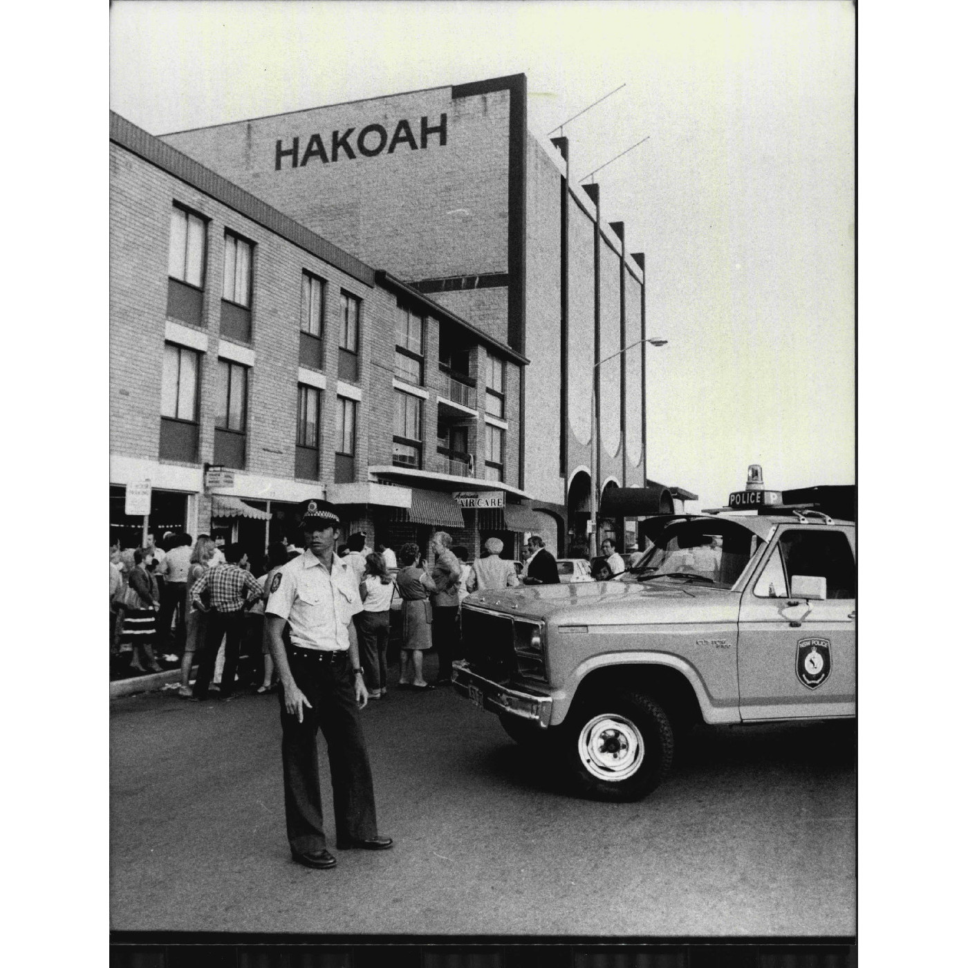 Hakoah Club Hall Street Bombing 1982