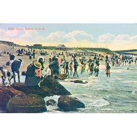 Beginning of tourism at Bondi