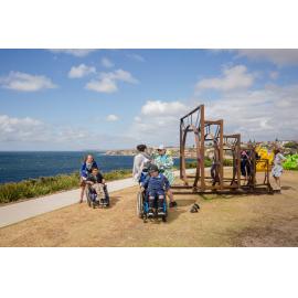 Tactile Tours at Sculpture by the Sea