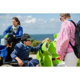 Tactile Tours at Sculpture by the Sea