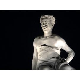Borat sculpture in Marks Park