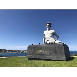 Borat sculpture in Marks Park