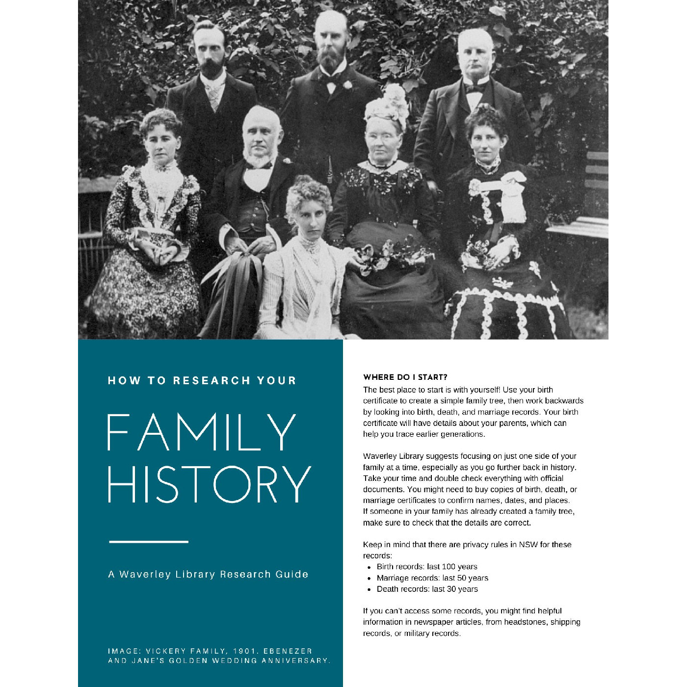 How to research your family history