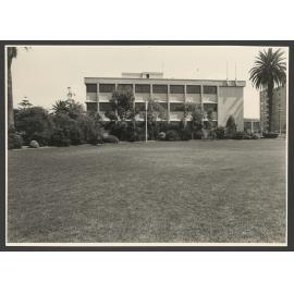 Waverley Council chambers, East side, Bondi Road.