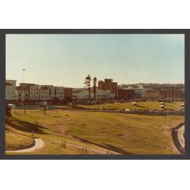 Bondi Park with Campbell Parade in background, Bondi