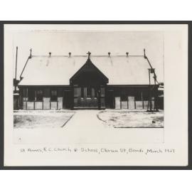 St Anne's Catholic Church and School, O'Brien Street, Bondi.