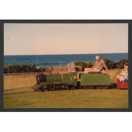 Bronte Park, Train, 1.6 Gauge, Driven by Tom" Grasshopper" Hill.