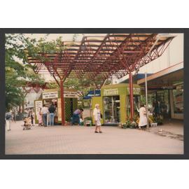 Florist and Snack stall in Oxford Mall, Bondi Junction.