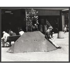 Oxford Street being converted to pedestrain Mall, between Bronte Road and Newland St looking west towards Newland St Bondi Junction.