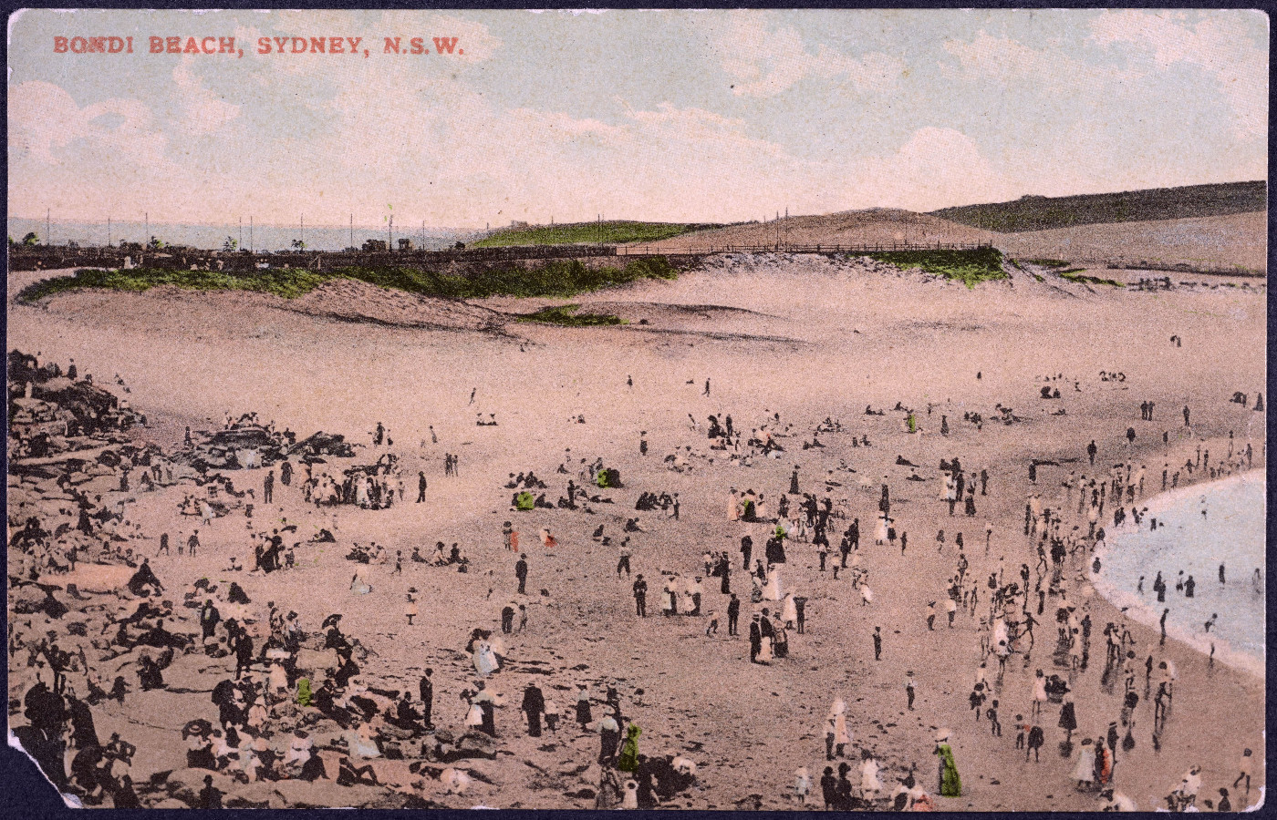 Beginning of tourism at Bondi
