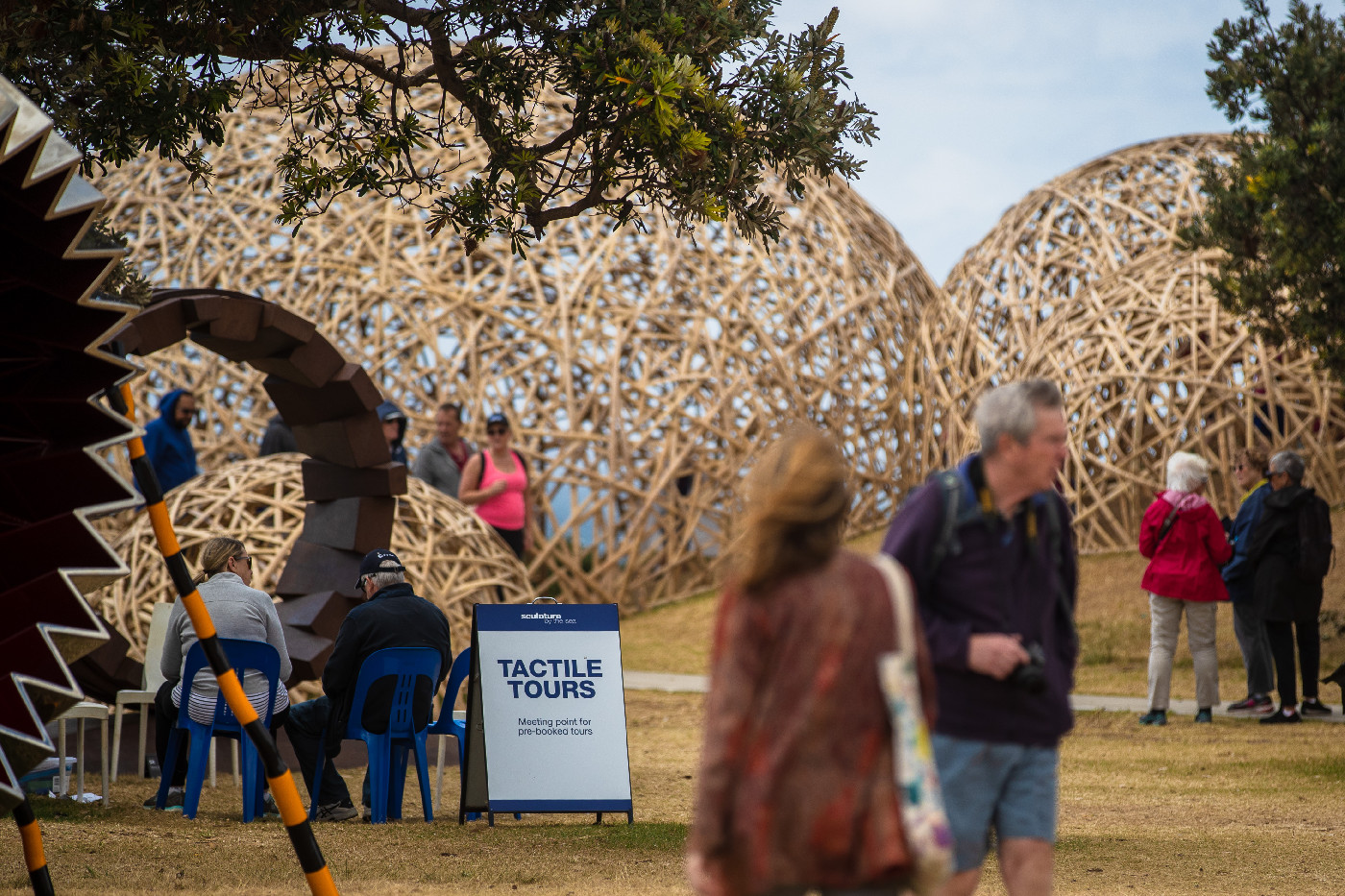 Tactile Tours at Sculpture by the Sea