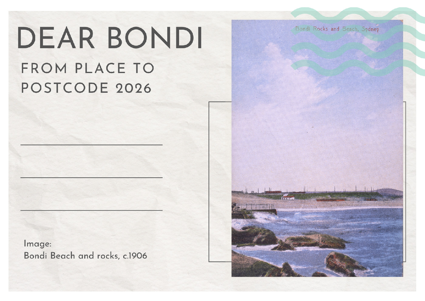Dear Bondi: from place to postcode 